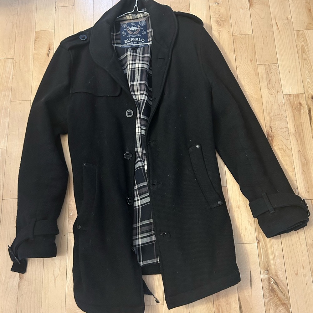 Buffalo Men's Black Coat